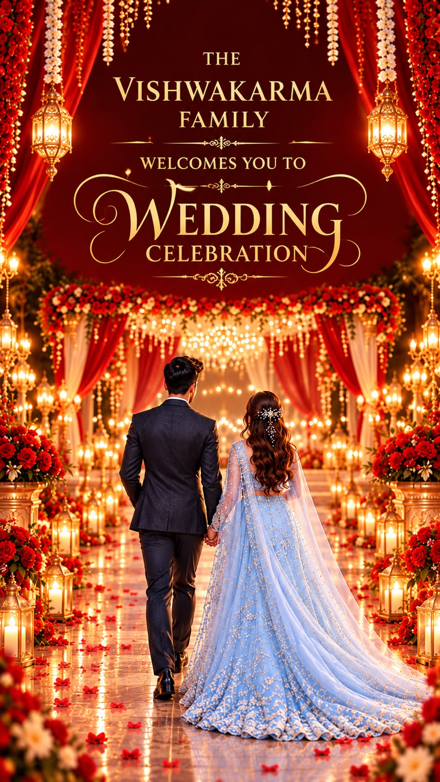 The Vishwakarma Family Welcomes You to Wedding Celebration